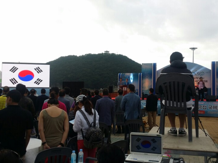 새만금컵 국제 요트대회 전광판 임대